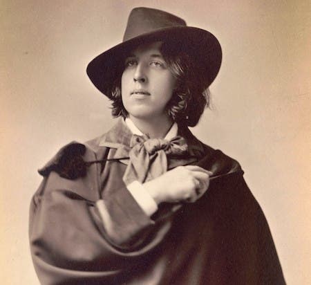 Oscar Wilde by
          Napoleon Sarony